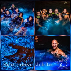 Noche luminosa - Isla de Baru