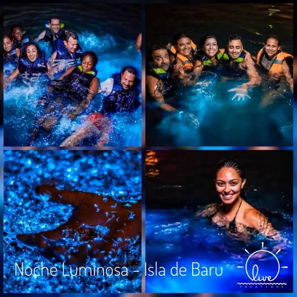 Noche luminosa - Isla de Baru